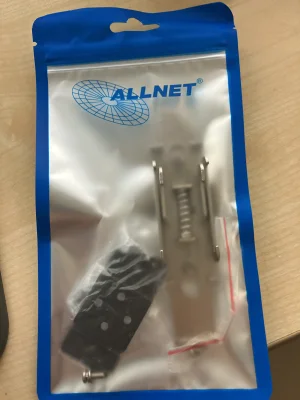 ALLNET switch industrial unmanaged Layer2 4 Port GbE zbh. DIN-Ersatzadapter für ALL-SGI8004P