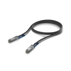Ubiquiti UniFi Direct Attach Copper Cable (DAC) • 100Gbps • 1m • QSFP28 • UACC-DAC-QSFP28-1M