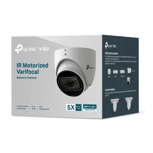 TP-Link - 4MP IR Turret Network Camera - InSight S445ZI