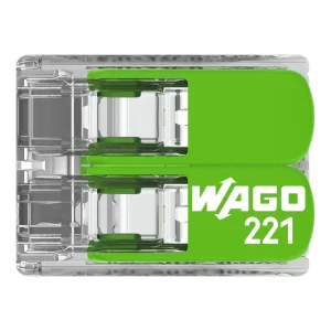 Wago Serie 221 - 2*4mm (100 Stück) Green Range
