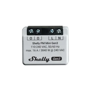 Shelly · Unterputz · " PM Mini Gen. 3" · 2er Pack · WLAN · BT