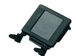 Telegärtner Modul, zbh. Schutzklappe für AMJ/AMJ-S/AMJ-SL, Schwarz, 100-Pack