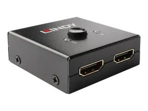 LINDY 2 Port HDMI 18G Bidirekt. Switch