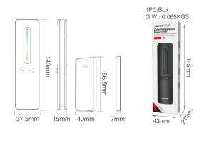 Synergy 21 LED Fernbedienung 2,4GHz dual white (CCT) + Dimm (b)*Milight/Miboxer*
