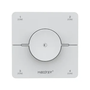 Synergy 21 LED Fernbedienung 2,4GHz dual white (CCT) 4 Zonen Drehbares Panel (w) *Milight/Miboxer*