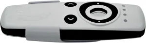 Shelly · Plug & Play · " Blu Remote Control ZB white" · Fernbedienung inkl. Halterung · BT · Zigbee · 4 Kanäle · Gestensteuerung · Scrollrad · 2x AAA e