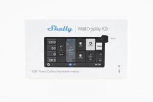 Shelly · Unterputz · " Wall Display X2i Black" · WLAN · schwarz