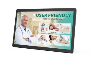 ALLNET Performance Display 16 Zoll, Android 14, RK3576S, PoE, HDMI In, Farbe schwarz, Speedy 150-B