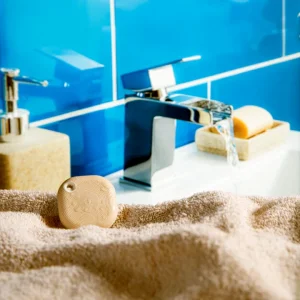 Shelly · Plug & Play · " Blu ZB Button Tough Mocha" · Schalter & Dimmer · Bluetooth · Zigbee · Batterie · Mocha