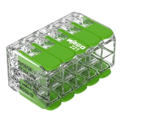 Wago Serie 221 - 10*4mm (15 Stück) Green Range