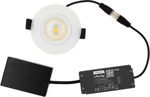 Shelly PbS · " Hilux DS8 LED Einbaustrahler" · 2200-6500K · CRI95 · 600lm · BT · WLAN · weiß