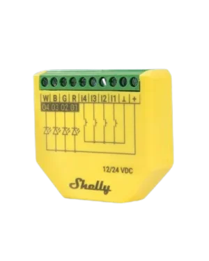 Shelly · Unterputz · " Plus RGBW PM" · 2er Pack · LED Lichtcontroller · WLAN · BT
