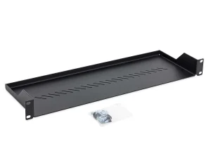 Triton 19" zbh. Zwischenboden, 250mm, Frontmontage, Schwarz