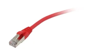Patchkabel RJ45, CAT5e 100Mhz, 1.0m rot, FTP(F/UTP), Synergy 21,