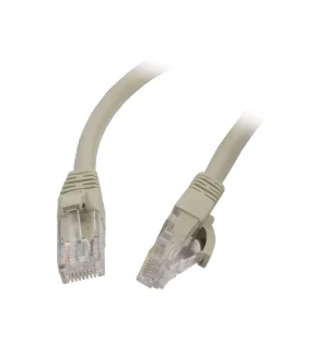 Patchkabel RJ45, CAT6 250Mhz, 0.25m grau, UTP(U/UTP), PVC, Synergy 21,
