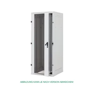 Triton RYA-47-A68-CAX-A1 19" Netzwerkschrank 47HE, 600x800mm, Glastür, grau