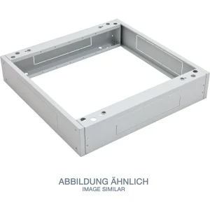 Triton RAC-PO-X66-XD 19" Sockel, 600x600x120mm mit Filter, 1900kg, grau