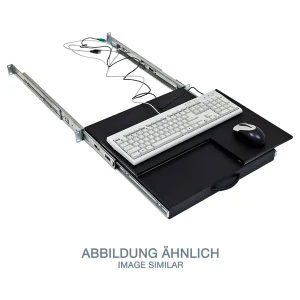 Triton RAB-UP-X40-A1 19" Tastatur- und Mauseinschub mit Teleskopschienen 1,5HE