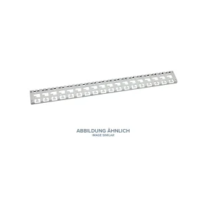 Triton RAC-VP-D50-X1 Kabelführungspanel für 600mm tiefen Schrank, grau