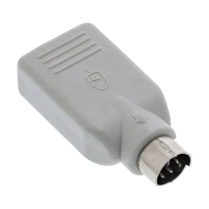 InLine® USB PS/2 Adapter, USB Buchse A auf PS/2 Stecker