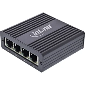 InLine® USB-A 3.2 Gen.1 zu 4x RJ45 Gigabit Ethernet Adapter