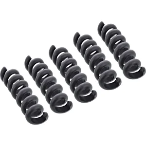 5er Pack InLine® Kabelspirale, Kabelmanager 1-fach, 65x30mm, schwarz