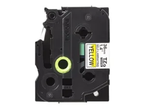BROTHER TZeSL661 tape Black on Yellow 36