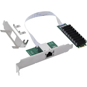 InLine® Schnittstellenkarte, M.2 B+M zu 10 Gb/s RJ45