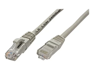 VALUE Patchkabel Kat.6 Class E grau 3m