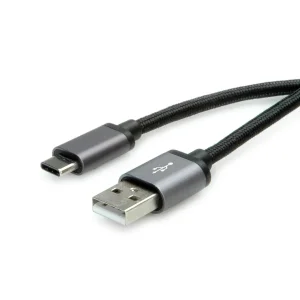 ROLINE USB 2.0 Kabel, Typ C - Typ A, ST/ST, schwarz, 3 m