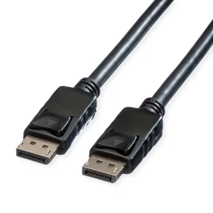 ROLINE DisplayPort Kabel, DP ST - ST, schwarz, 3 m