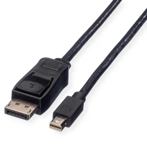 VALUE DisplayPort Kabel, DP ST - Mini DP ST, schwarz, 2 m