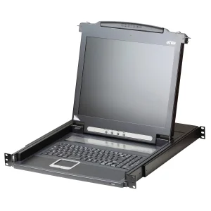 ATEN CL1000N KVM-Konsole, 19" LCD, VGA, PS/2, DE-Layout
