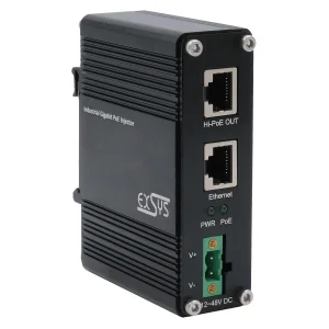 EXSYS EX-60310 PoE+ Gigabit Injektor 60W