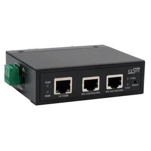 EXSYS EX-61002 Ethernet zu 2 x Seriell RS-232/422/485