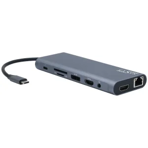 EXSYS EX-1226HM 14 in 1 Dockingstation USB 3.2 Gen 2x1