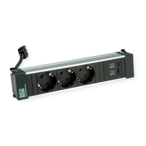 BACHMANN POWER FRAME M 3xCEE7/3, USB A&C 22W Charger 0,2m GST18