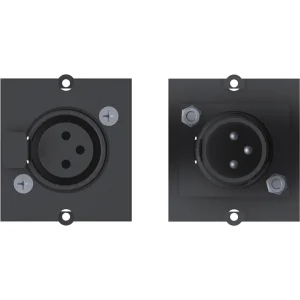 BACHMANN Rahmen XLR 3-polig BAM-3