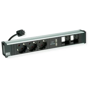 BACHMANN CONI 3xCEE7/3 1x USB Charger