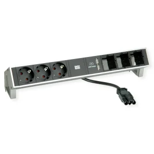 BACHMANN DESK2 2xCEE7/3 Strom 0,2m