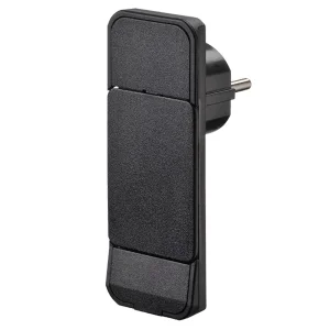 BACHMANN SMART PLUG Schutzkontakt Montagestecker, schwarz