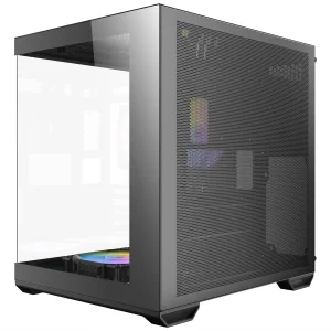 ANTEC CX60M ARGB PC Gehäuse Mini Tower Micro-ATX, schwarz