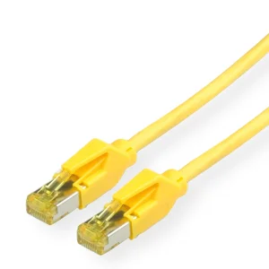 KERPEN Patchkabel Cat.6A (Class EA) S/F, MegaLine F6-90, HiRose TM31, LS0H, gelb, 10 m