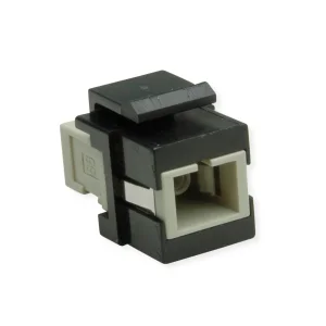 ROLINE Keystone LWL-Adapter SC/SC Simplex, Multimode, OM2