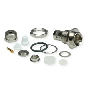 TELEGÄRTNER BNC-Kabeleinbaubuchse 50 Ohm, für RG178B/U Druckverschraubung