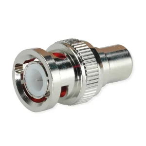 TELEGÄRTNER Adapter BNC-Stecker / Cinch-Buchse