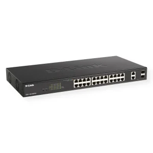 D-Link DGS-1100-26MPV2 26-Port PoE+ Gigabit Smart Switch