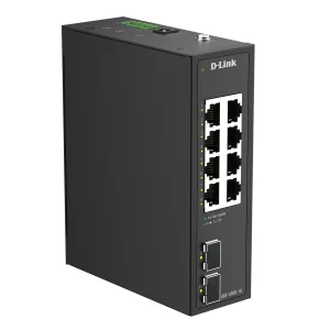 D-Link DIS-100G-10 10-Port Switch Industrial Gigabit 4x Rj45 + 2x SFP