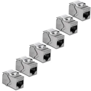 TRENDnet TC-KC06C6A Cat6A RJ-45 Keystone, 6-Pack