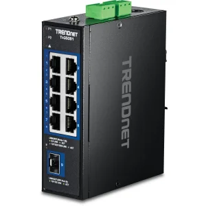 TRENDnet TI-G5091 DIN-Rail Switch 9-Port Industrial 2.5G mit 10G SFP+ Port